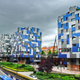 Illustration for article titled These Buildings Look Like Giant Tetris Games